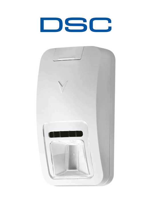 DSC PG9974P - Detector de Movimiento Óptica de Espejo Inalámbrico con tecnología Power G compatible con NEO  PRO  Qolsys y IoTega
