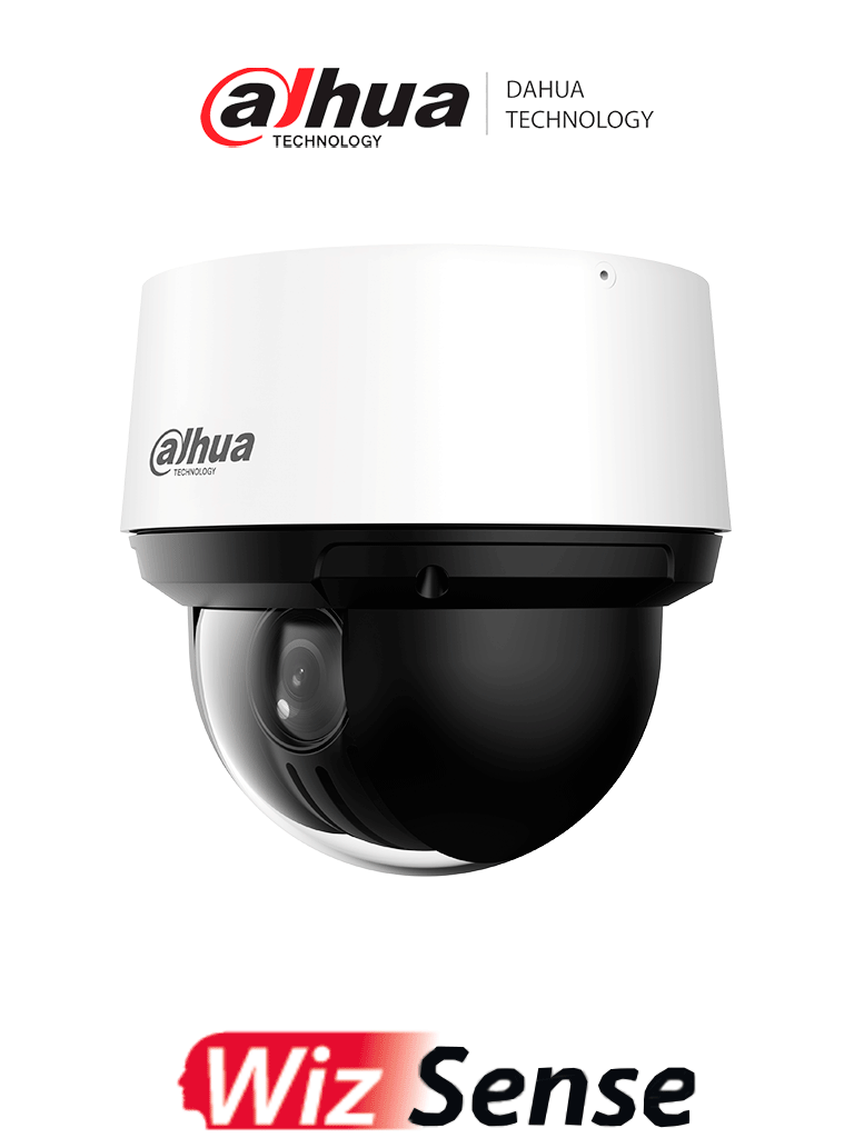 DAHUA DH-SD4A216DB-HNY - Cámara IP PTZ Antivandálica de 2MP/ 16x de Zoom/ IR hasta 100 m/ WDR de 120dB video analítico IVS enfoque predictivo/ Ranura MicroSD/ IP66/ PoE Plus
