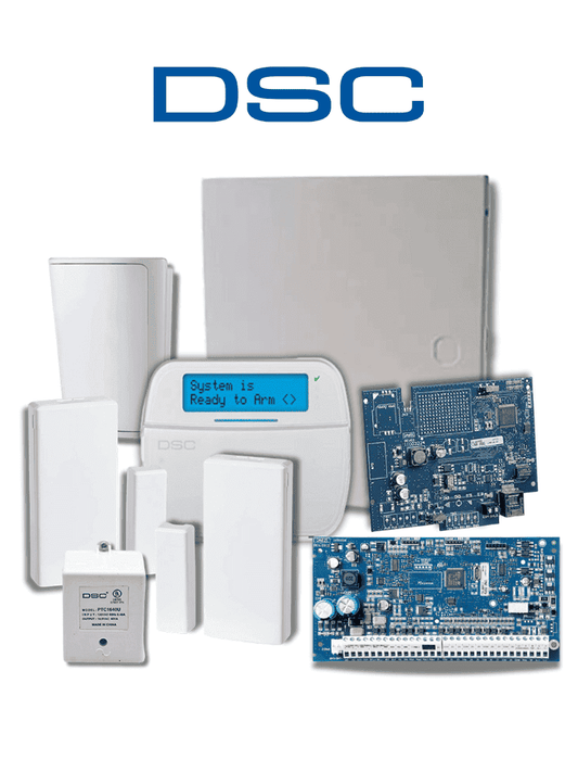 DSC NEO-RF-LCD-IP-SB Paquete NEO 32 Zonas Inalámbricas/Panel HS2032/Comunicador TL280E/Teclado ALFANUMÉRICO con TRANSCEPTOR HS2LCDRF9N/2 Contactos PG9303/Sensor Inalámbrico PGP9914/Fuente PTC1640U/Gabinete /Sin Batería/