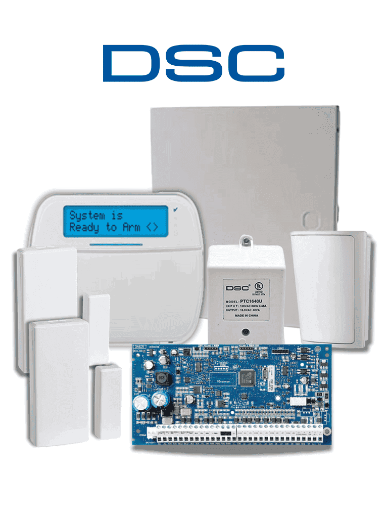 DSC NEO-RF-LCD-SB - Paquete NEO con 32 Zonas/ Panel HS2032/ Teclado Alfanumérico HS2LCDRF9 N / Gabinete GMX003 / 2 Contactos Inalámbricos PG9303 / 1 Detector de Movimiento PG9914 / Transformador/Sin Batería/ #PLANDEBENEFICIOS #LEÓN