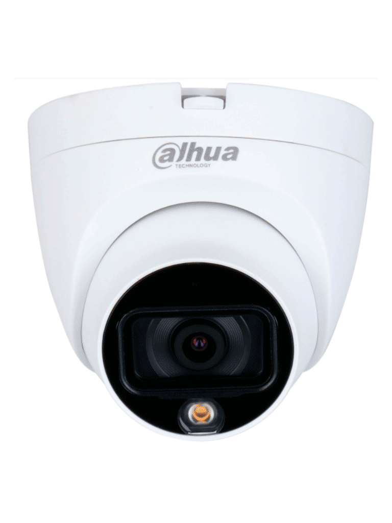 DAHUA DH-HAC-HDW1209TLQN-A-LED-0280B-S3 -Cámara Domo Full Color de 2 MP con lente de 2.8mm y ángulo de 103° Micrófono integrado iluminación de 20m tecnología Starlight y DWDR. Resistente con IP67 visión clara en baja luz #M1