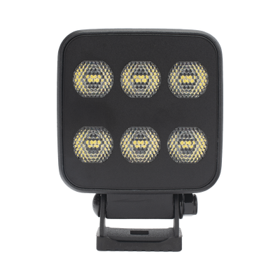 Luz de Trabajo Ultra brillante Cuadrada 6 LED 6552 Lúmenes 12-24 Vcd