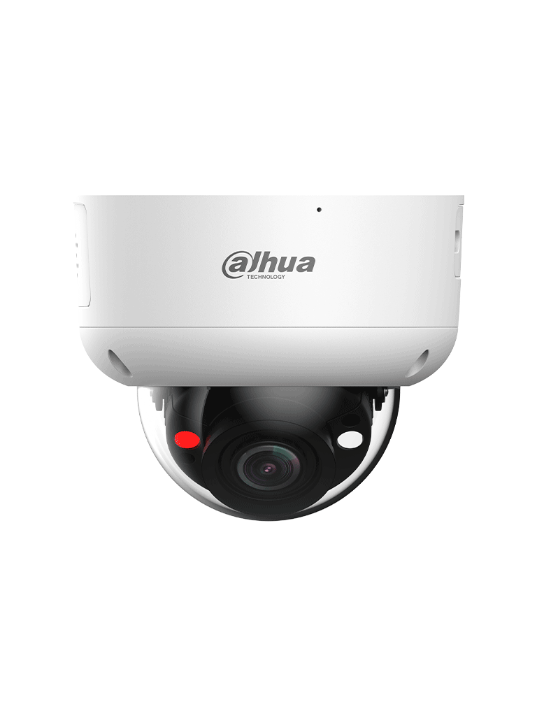 DAHUA DH-IPC-HDBW3849R1-ZAS-PV-S5 -Cámara IP Domo 8MP TiOC y WizSense lente motorizado 2.7-13.5mm 40m con IR audio bidireccional iluminadores duales entradas/salidas larma y audio disuación activa AcuPick IP66 Antivandálica #MCI1Q125 #IL