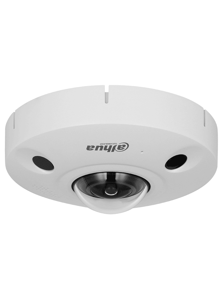 DAHUA IPC-EBW81242N-S2 - Cámara IP Fisheye Resolución de 12 MP/ Lente 1.85mm/ ? 360/ IR 10 mts/ IA WizMind/ Conteo de Personas/ Cantidad de Personas en Áreas/ Mapa de Calor/ PoE/ DWDR/ H.265/ IP67/ IK10/ E&S Alarma/ E&S Audio/ #FAB