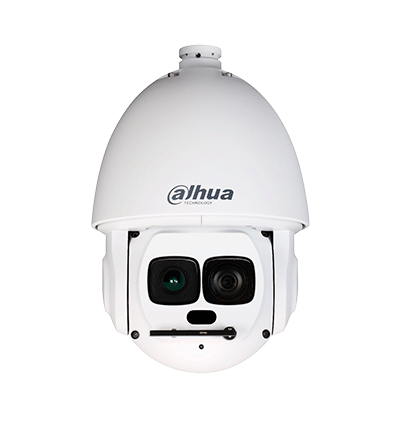 DAHUA SD6AL445GB-HNV Camara IP PTZ Laser de 4 Megapixeles/ 45x Zoom Optico/ Iluminación Laser de 550 Mts/ Starlight/ Auto tracking 3.0/ SMD 4.0/Protección Perimetral/ Detección de rostro/ video metadata/ IP67