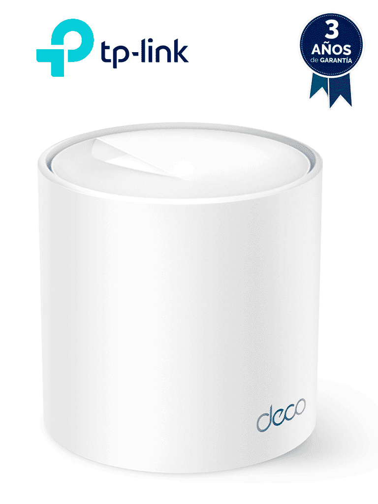 TP-LINK DECO X50 PRO - Sistema Mesh WiFi 6 WiFi 6 de doble banda de 3Gbps en la banda de 6GHz Puertos de 2.5Gbps Protección con HomeShield compatible con Alexa y Google Home.