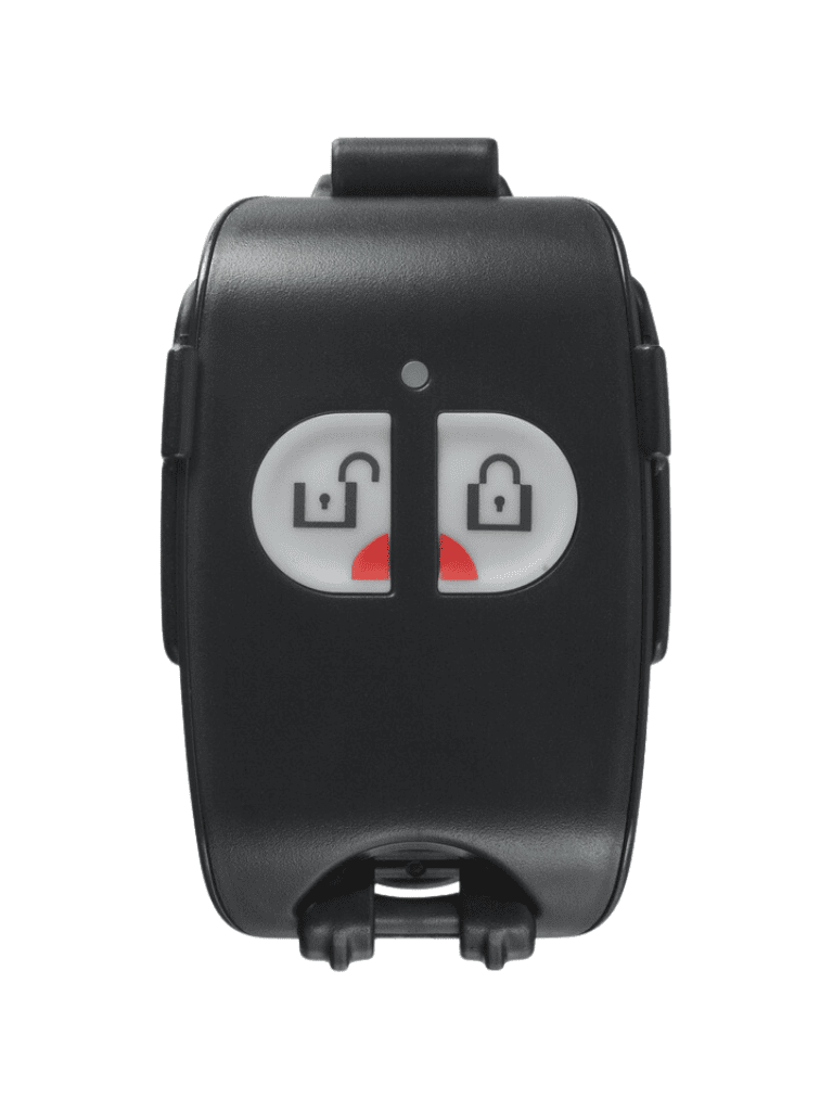 DSC PG9949 - Llavero de 2 botones programables Inalámbrico  Power G con botón de pánico compatible con NEO  PRO  Qolsys e IoTega