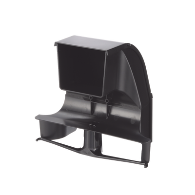 Bajada Para Canaleta FiberRunner™ Uso con Medidas 4x4 6X4 12X4 o 24X12 Con Reducción a 4X4 Color Negro