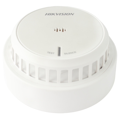 (HikFire) Detector de Humo Óptico Hikvision / Tecnología Avanzada de Detección de Incendios / Alarma Temprana y Fiabilidad Certificada