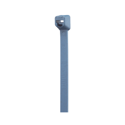Cincho Pan-Ty™ 203mm Largo x 3.4mm ancho Intermedio de Nylon 6.6 y Metal Detectable Color Azul. 100 Piezas.