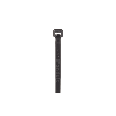 Cincho de Nylon 6.6 Pan-Ty™ 142mm largo x 2.5mm ancho Color Negro Exterior Resistente a Rayos UV Paquete de 1000pz