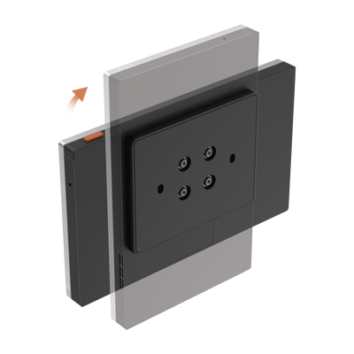 Pantalla Inalámbrica / Con Batería Recargable 4600mAh / Wi-Fi / Ideal Para Escritorio o Pared / Vista en Vivo de Cámaras EZVIZ / Compatible con Videoportero CS-HP7 para ver Cámara y Apertura Remota / Audio de Dos Vías