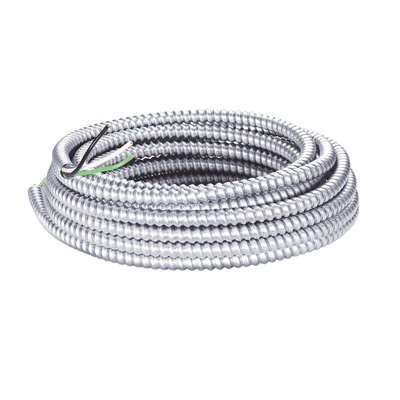 Alambre Metal Clad / Armorflex / Tipo METAL CLAD / 3 X 14 AWG / Bobina de 76.2 Metros .