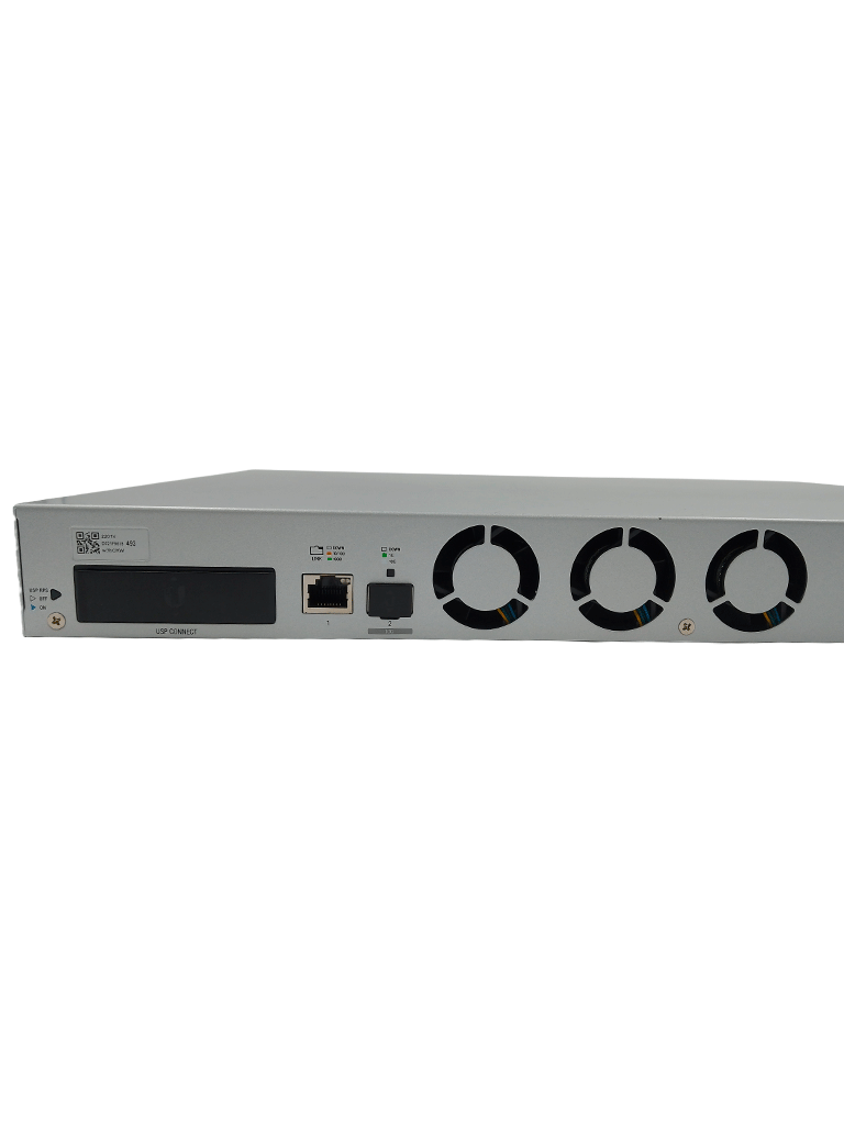 Ubiquiti UNVR - NVR Empresarial UniFi Protect recomendado para 15 cámaras 4K o 50 cámaras Full HD con 4 bahías de disco duro puerto Gigabit RJ-45 y configuración RAID 1 o RAID 5 automática.