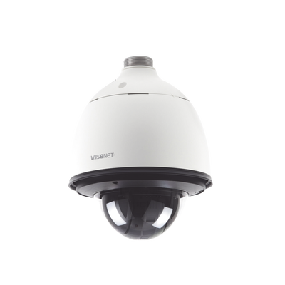 Domo IP PTZ Antivandálico 2MP / Zoom Óptico 23X / H.265 & WiseStream / WDR 120DB / Exterior IP66