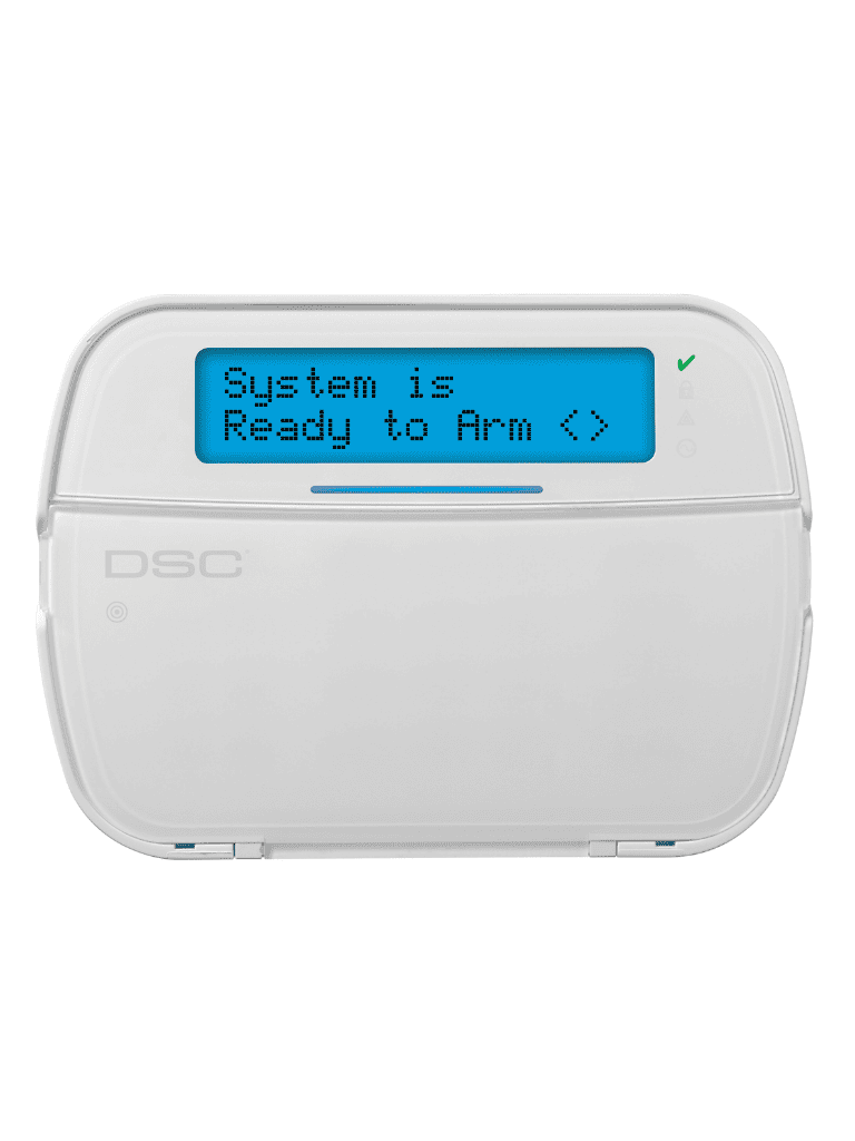 DSC HS2LCDRFP9N - Teclado Cableado LCD Alfanumérico con Transceptor integrado y Lector de Proximidad de 32 caracteres admite 128 zonas compatible con NEO