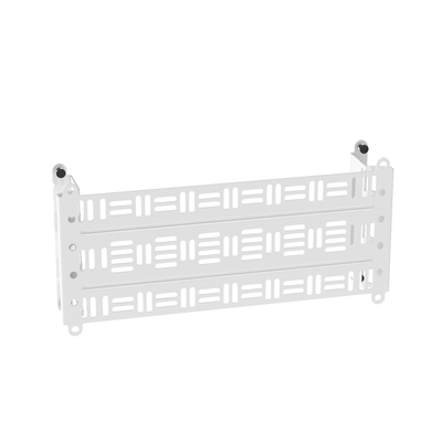 Accesorio Para Montaje de Equipos o Dispositivos en Gabinetes Multipropósito de Instalación a Presión de Acero Color Blanco