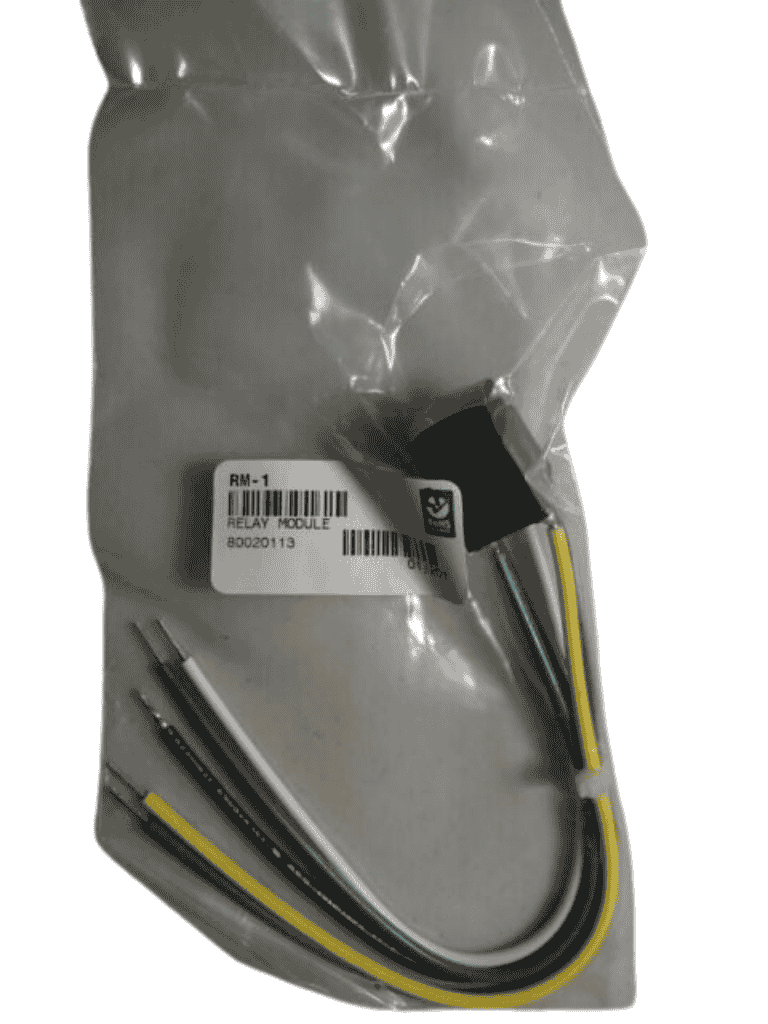 DSC RM1 - Módulo Relevador Único con Cables de Alambre voltaje de operación 12 VDC @33.3mA