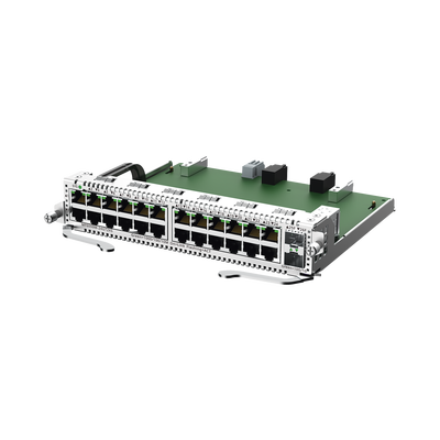 e-Lighten Tarjeta Modular para OLT modelo RG-NBF6002M  24 puertos Ethernet de 1G  2 puertos SFP+ de 10G