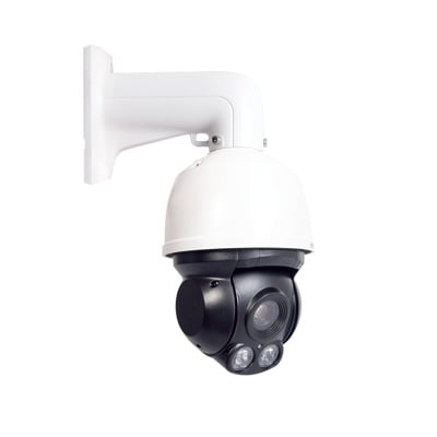Mini Domo PTZ / Allta Velocidad / 50 mts IR / 12X Zoom / 700 TVL / IP66 / Exterior-Interior