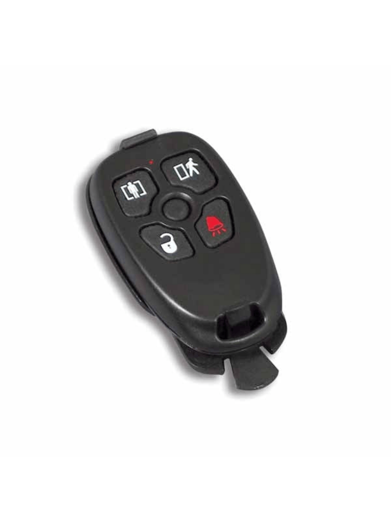 DSC WS4939 - Llavero de 4 botones programables Inalámbrico con frecuencia 433 Mhz compatibles con Power Series  Impassa y Maxsys
