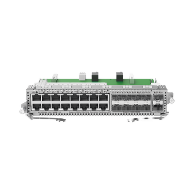 e-Lighten Tarjeta Modular para OLT modelo RG-NBF6002M  16 puertos Ethernet de 1G  8 puertos SFP de 1G y 2 puertos SFP+ de 10G