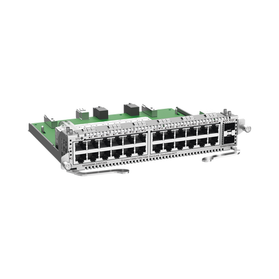 e-Lighten Tarjeta Modular para OLT modelo RG-NBF6002M  24 puertos Ethernet de 1G  2 puertos SFP+ de 10G