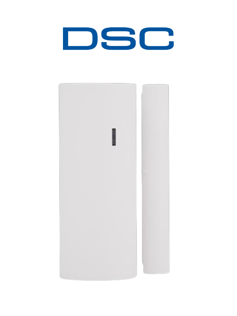DSC PGP9945E - Contacto Magnético Inalámbrico de Puerta/Ventana Power G c/entrada Auxiliar Rango Extendido compatible con NEO  PRO Qolsys