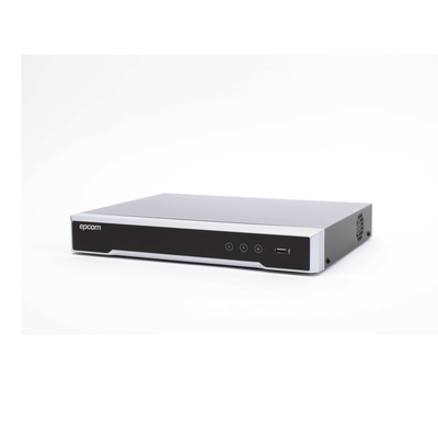 DVR 8 Canales TURBOHD + 4 Canales IP / 8 Megapixel (4K) / Audio Bidireccional por Coaxitron / ACUSENSE / Reconocimiento Facial / 1 Bahía de Disco Duro / Salida de Video en 4K / H.265+