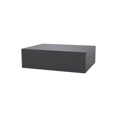 Gabinete Metálico de Seguridad para DVR/NVR. Tamaño Max. de DVR/NVR: 440 x 177 x 462 mm (An. x Al. x Prof.)