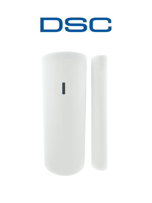 DSC PGP9945E - Contacto Magnético Inalámbrico de Puerta/Ventana Power G c/entrada Auxiliar Rango Extendido compatible con NEO  PRO Qolsys
