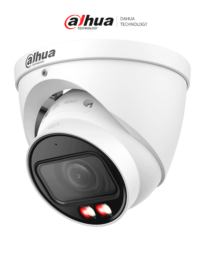 DAHUA IPC-HDW2549T-ZS-IL - Cámara IP Domo de 5MP con Lente Motorizado de 2.7 a 13.5 Full Color con Lluminador Dual Inteligente de 40 Metros WizSense Micrófono integrado IP67 WDR PoE Ranura para MicroSD