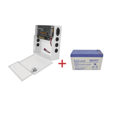 Kit / Fuente PLK12DC4ABK + Batería incluída LK712