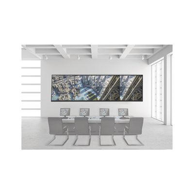 Kit Videowall 4x2 / Incluye 8 Pantallas de 55" / Decoder / Base de Pared