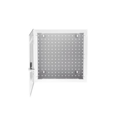 Gabinete Multipropósito de Montaje en Pared de 14 in de Altura Con Puerta Reversible Fabricado en Acero Color Blanco