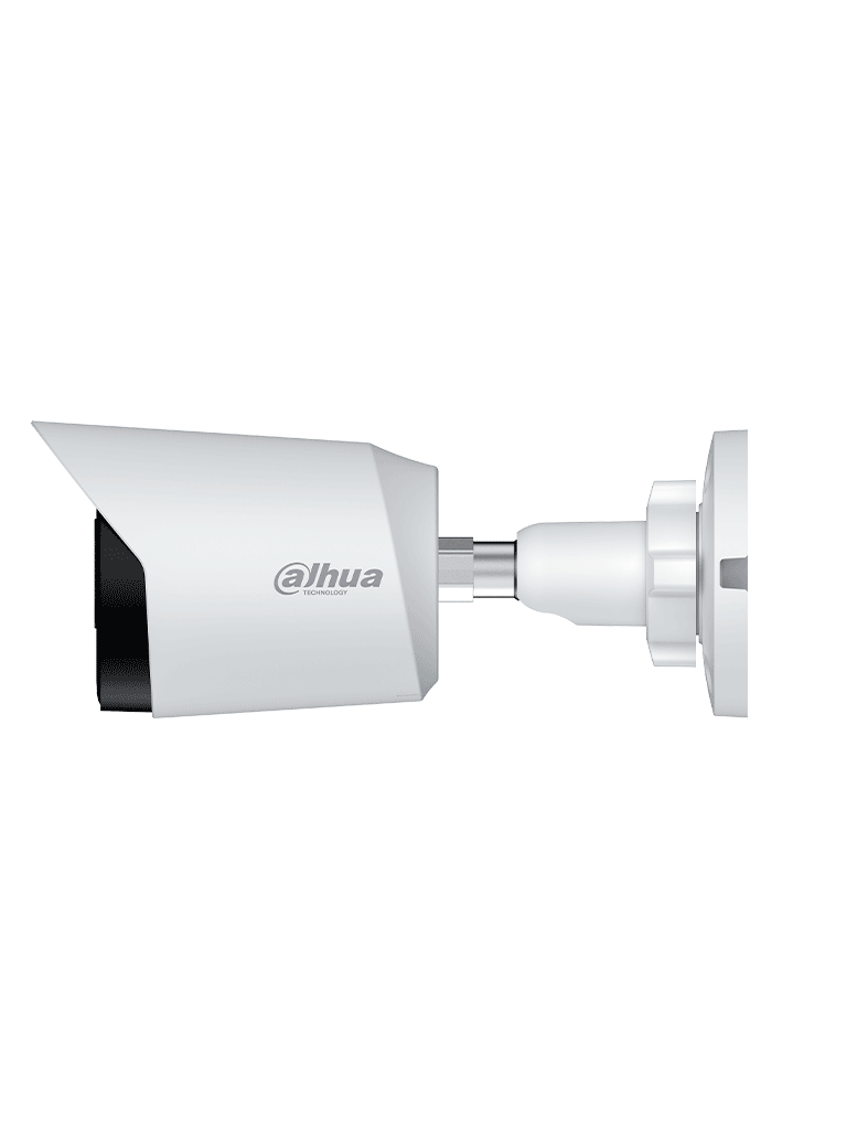 DAHUA DH-HAC-HFW1239TN-A-LED-0360B-S3 - Cámara Bullet Full Color de 2 Megapixeles 1080p micrófono integrado lente de 3.6mm WDR 130dB LEDs para 20m protección IP67 y tecnología Starlight.