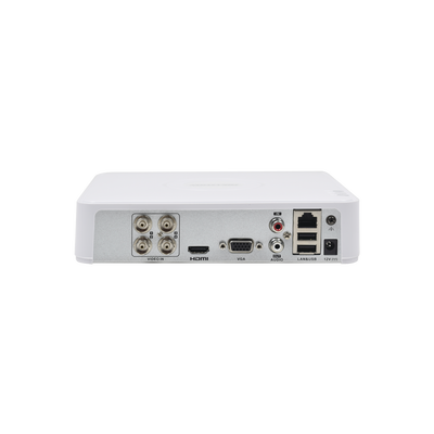 DVR 1080P Lite / 4 Canales Turbo HD + 1 Canal IP / H.264+ / Hik-Connect P2P / 1 canal audio / Salida de video FULLHD