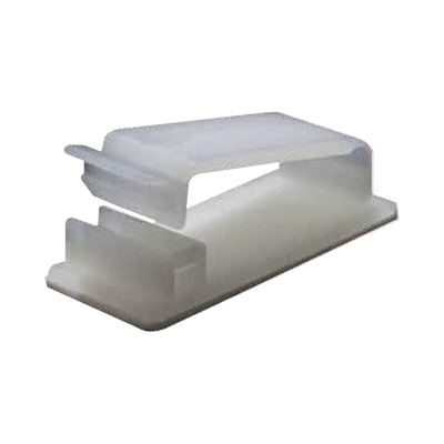 Clip Organizador de Cables Auto-Adherible Diseñado Para Sujetar y Organizar Cables Sin Necesidad de Perforar Muros Paquete con 5 Piezas (3501-01001)