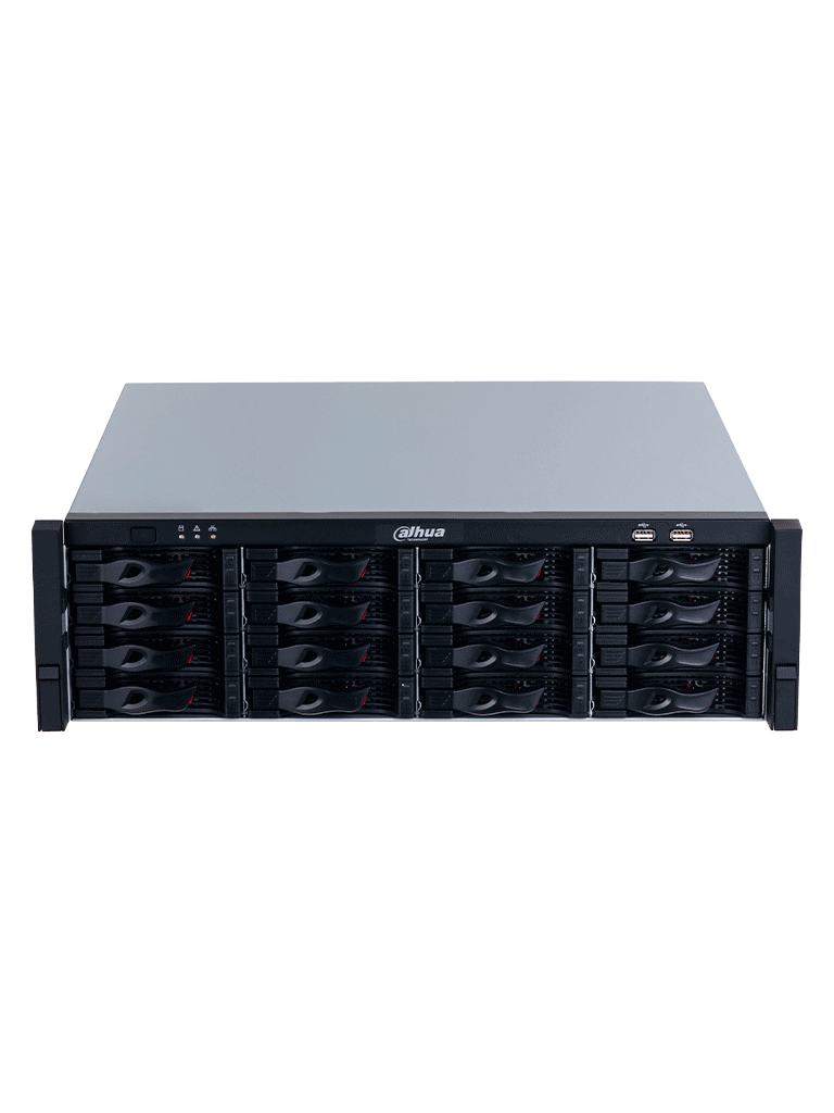 DAHUA DHI-NVR616H-64-XI - NVR de 64 canales IP Wizmind/ H.265+/ Grabación IA/ Soporta 8 ch face detection y recognition 40 bases de datos de rostros 32 canales proyección perimetral 32 canales smd plus