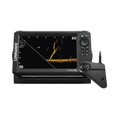 Eagle eye 9 ecosonda en pantalla horizontal IPS de 9 pulgadas incluye transductor ojo de águila