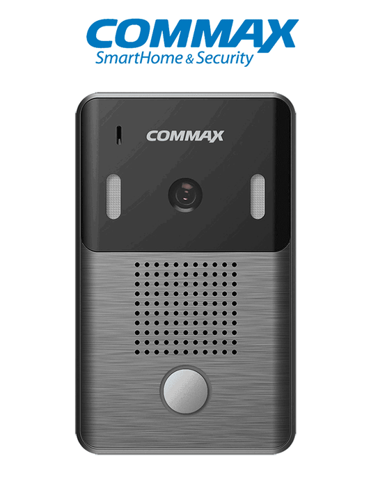 COMMAX DRC4Y - Frente de Calle para Videoportero  Cámara 960H y Sensor de Luz  Volumen Ajustable  Compatible con Cualquier Monitor COMMAX y Cubierta CMX2260001