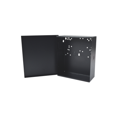 Gabinete para Fuente Línea PRO y SYSRMTXT con preparación para instalar panel SP400 o serie runner.