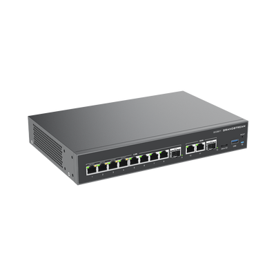 4 en 1: Firewall Nueva Generación Router PBX IP Switch 10 Puertos Gigabit (4 PoE) + 2 Puertos SFP 2.5 Gigabit