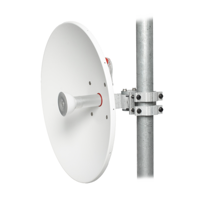 Antena UltraDish Direccional de 29 dBi de Ganancia / 2x2 / Rango de Frecuencia Extendido: 4900 - 7125 MHz / Lista para Adaptadores Twistport / Protección IP65