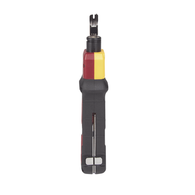 Herramienta Ponchadora de Impacto con Cuchilla para Paneles y Bloques de 66/110. Termina y Corta Cables CAT3 CAT5e y CAT6/6A en 1 paso