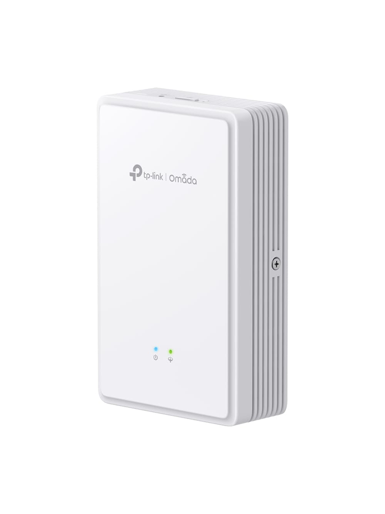 TP-LINK EAP615GP-Wall - GPON Punto de Acceso WiFi AC de Pared/ Velocidad de Hasta 1.2Gbps en 5GHz y 574Mbps en 2.4GHz/ Multi SSID & Beamforming/ Capacidad para VoIP/ Gestión Centralizada Omada