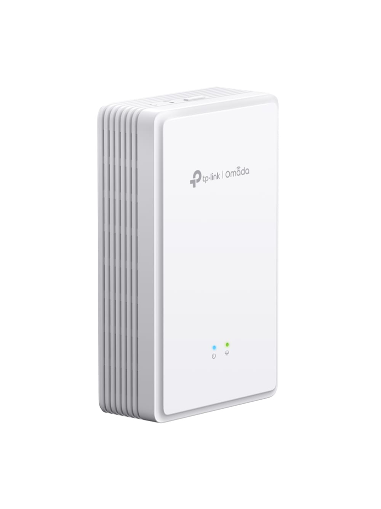 TP-LINK EAP615GP-Wall - GPON Punto de Acceso WiFi AC de Pared/ Velocidad de Hasta 1.2Gbps en 5GHz y 574Mbps en 2.4GHz/ Multi SSID & Beamforming/ Capacidad para VoIP/ Gestión Centralizada Omada