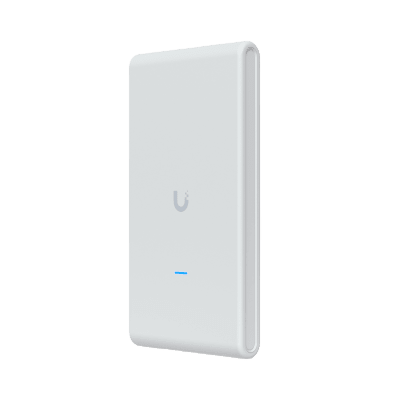 Punto de Acceso UniFi WiFi 6 Mesh Pro/ 2.4 y 5 GHz / MU-MIMO 2x2 por banda / para exterior IPX6 / 2 puertos GbE (x1 PoE IN x1 puerto de red) hasta 250 dispositivos montaje en pared o mástil