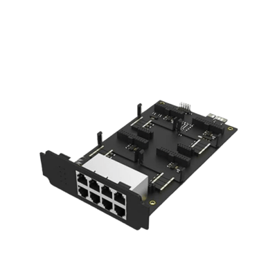 Modulo de expansión de 8 puertos RJ11 y 4 interfaces para conmutador Yeastar (P560 P570)