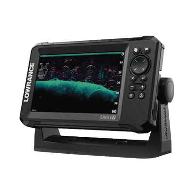 Eagle-7 ecosonda en pantalla horizontal IPS de 7 pulgadas  incluye transductor skimmer 50/200 kHz